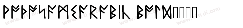 WotoSamsArabic Bold字体转换